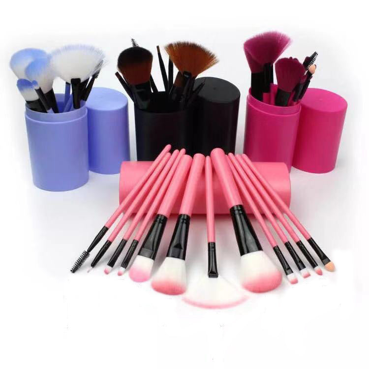 12pcs Makeup n Brush Set Blush Eyeshadow Eyelash Highlighter Makeup Brush