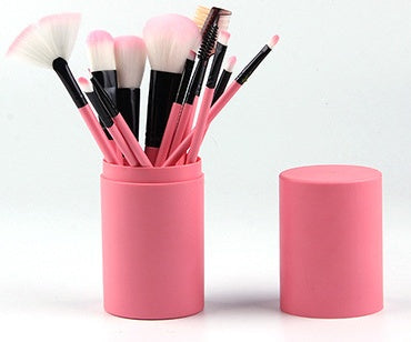 12pcs Makeup n Brush Set Blush Eyeshadow Eyelash Highlighter Makeup Brush