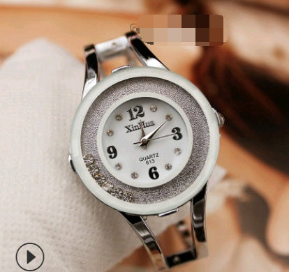 Bracelet watch steel belt popular ladies watch mobile rhinestone fashion watch bracelet watch