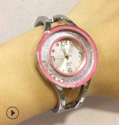 Bracelet watch steel belt popular ladies watch mobile rhinestone fashion watch bracelet watch